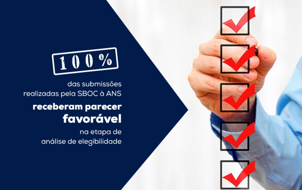 Todos os medicamentos submetidos pela SBOC &agrave; ANS receberam parecer favor&aacute;vel na an&aacute;lise de elegibilidade