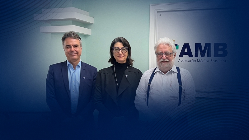 Presidentes da SBOC e da AMB se re&uacute;nem para reafirmar parceria e tra&ccedil;ar novos planos