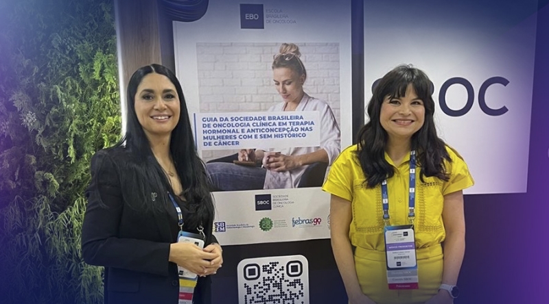 Lan&ccedil;amentos de livros no estande SBOC