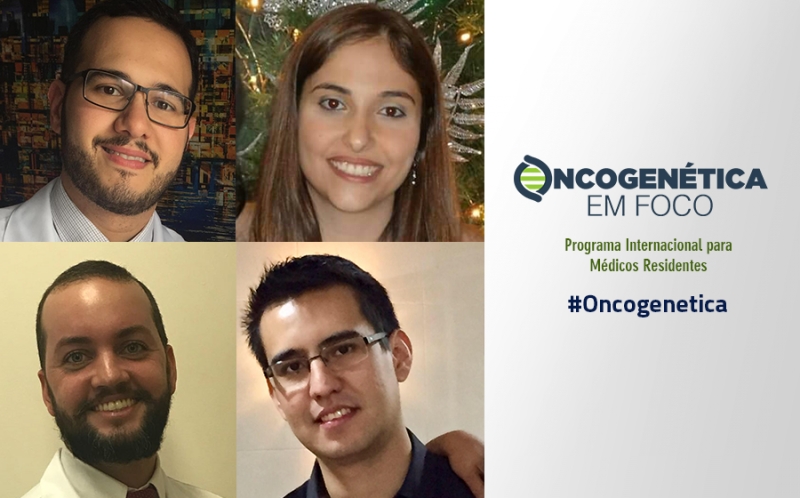 Da esquerda para direita, Fernando Augusto Batista Campos, Katia Regina Marchetti, Lucas Ferreira Sant'Ana e Guilherme Harada