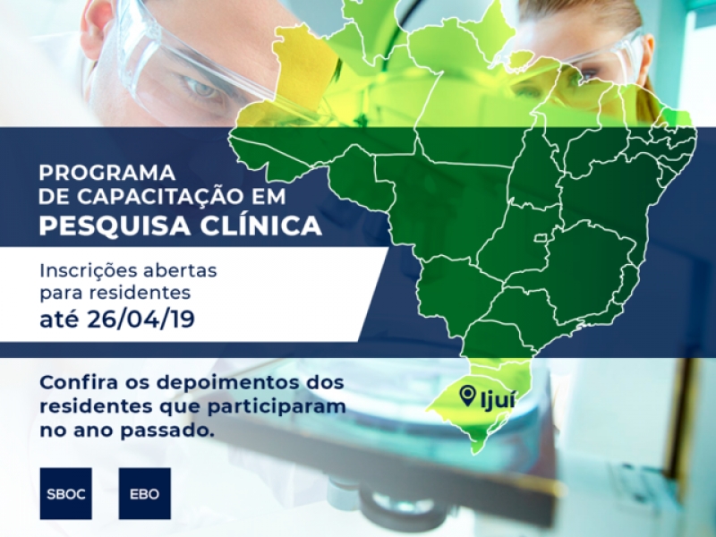 Programa de Capacita&ccedil;&atilde;o em Pesquisa Cl&iacute;nica: veja os depoimentos dos residentes que participaram no ano passado e inscreva-se