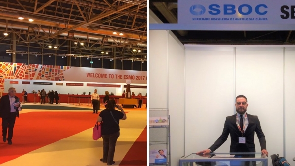 ESMO 2017 come&ccedil;a hoje; a SBOC est&aacute; em Madri