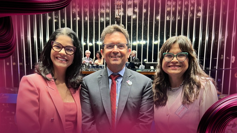 Em sess&atilde;o especial, SBOC discute preven&ccedil;&atilde;o contra o c&acirc;ncer de mama no Senado Federal