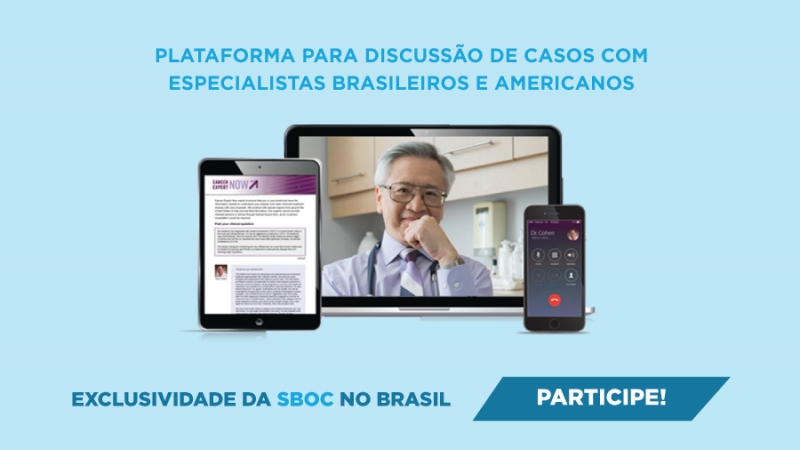 Envie casos de c&acirc;ncer de pulm&atilde;o e c&acirc;ncer de mama para tumor boards da SBOC